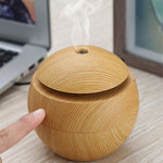 USB Aroma Essential Oil Diffuser Ultrasonic Cool Mist Humidifier Air Purifier 7 Color Change LED Night light