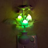 Lovely Colorful LED Night Light Lamp Mushroom Romantic For Home