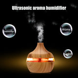 Essential Oil Diffuser USB Mini Mist Maker 7 LED Light Car Home