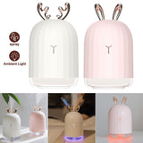 Ultrasonic Air Humidifier Aroma Essential Oil Diffuser With LED Night Light