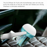 Mini Portable Car Aromatherapy Charger Humidifier Aroma Essential Oil Diffuser Fresh