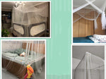 Sexy Mosquito Net Palace Four Door King/Queen Double Size Home Single