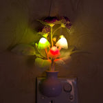 Lovely Colorful LED Night Light Lamp Mushroom Romantic For Home