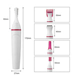 Electric Hair removal Painless Trimmer For Eyebrow Nose Body Bikini Area Facial