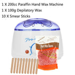 Hand Wax Machine Hair Removal Tool with Wax